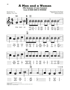 A Man And A Woman (Un Homme Et Une Femme) von Francis Lai (Download) 