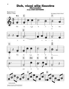 Deh, Vieni Alla Finestra (Download) 