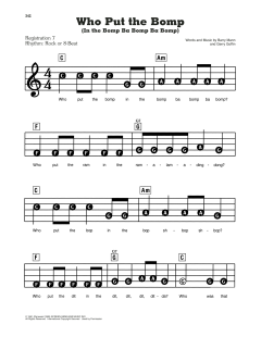 Who Put The Bomp (In The Bomp Ba Bomp Ba Bomp) von Barry Mann (Download) 