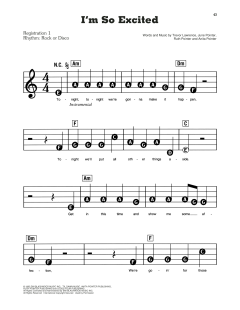 I'm So Excited von Pointer Sisters (Download) 