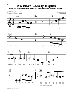 No More Lonely Nights von Paul McCartney (Download) 