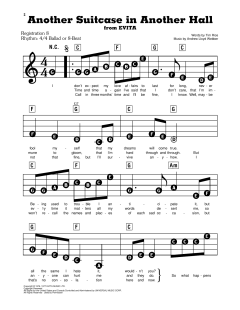 Another Suitcase In Another Hall von Tim Rice (Download) 