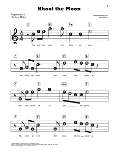 Shoot The Moon von Norah Jones (Download) 