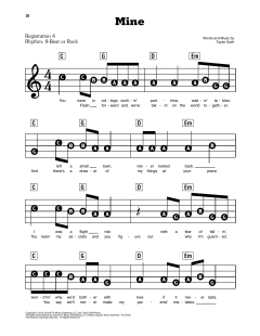 Mine von Taylor Swift (Download) 