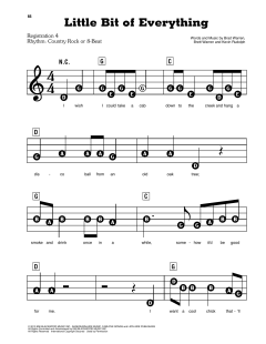 Little Bit Of Everything von Keith Urban (Download) 