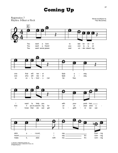 Coming Up von Paul McCartney (Download) 