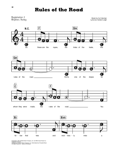 Rules Of The Road von Cy Coleman (Download) 