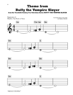 Theme From Buffy The Vampire Slayer von Charles Dennis (Download) 