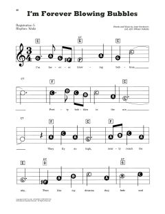 I'm Forever Blowing Bubbles von John William Kellette (Download) 