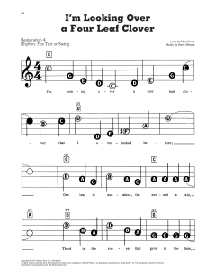 I'm Looking Over A Four Leaf Clover von Mort Dixon (Download) 