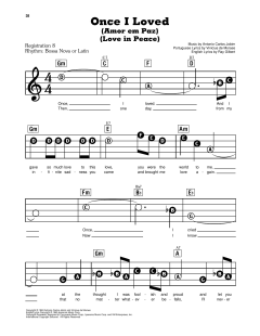 Once I Loved (Amor Em Paz) (Love In Peace) von Antonio Carlos Jobim (Download) 