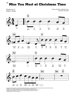 Miss You Most At Christmas Time von Mariah Carey (Download) 