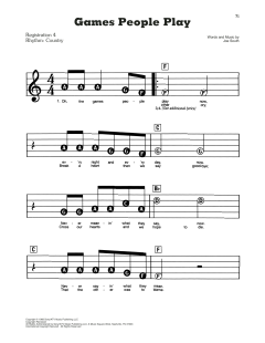 Games People Play von Joe South (Download) 