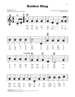 Golden Ring von Rafe VanHoy (Download) 