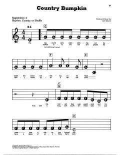 Country Bumpkin von Don Wayne (Download) 