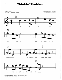 Thinkin' Problem von Allen Shamblin (Download) 