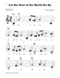 Let The Rest Of The World Go By von Ernest R. Ball (Download) 