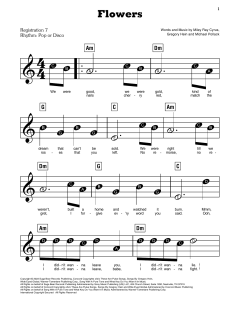 Flowers von Miley Cyrus (Download) 