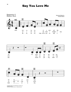 Say You Love Me von Fleetwood Mac (Download) 