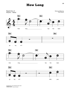 How Long von Paul Carrack (Download) 