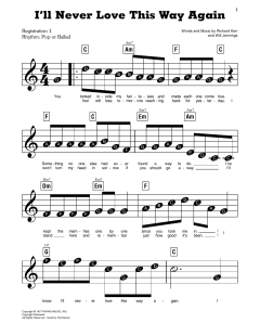 I'll Never Love This Way Again von Dionne Warwick (Download) 