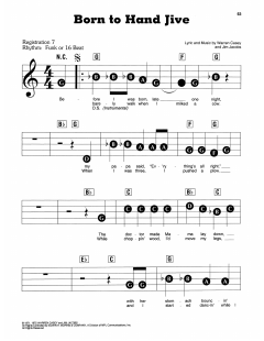 Born To Hand Jive von Jim Jacobs (Download) 