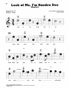 Look At Me, I'm Sandra Dee (Reprise) von Jim Jacobs (Download) 