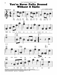 You're Never Fully Dressed Without A Smile von Martin Charnin (Download) 