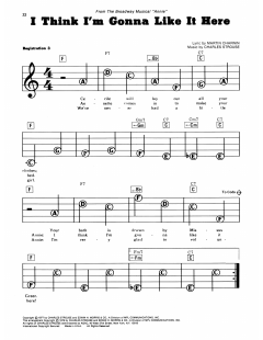 I Think I'm Gonna Like It Here von Martin Charnin (Download) 