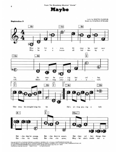 Maybe von Martin Charnin (Download) 