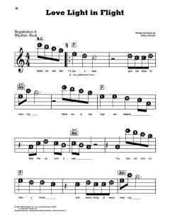 Love Light In Flight von Stevie Wonder (Download) 