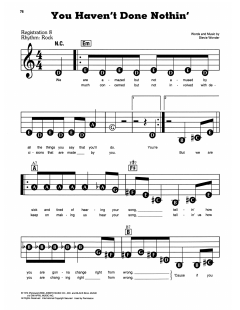 You Haven't Done Nothin' von Stevie Wonder (Download) 