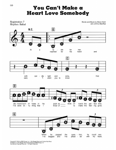 You Can't Make A Heart Love Somebody von Steve Clark (Download) 