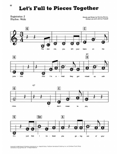 Let's Fall To Pieces Together von Dickey Lee (Download) 