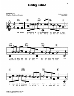 Baby Blue von Aaron Barker (Download) 