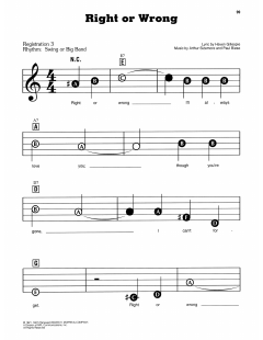 Right Or Wrong von Haven Gillespie (Download) 