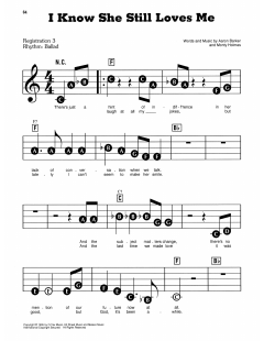 I Know She Still Loves Me von Aaron Barker (Download) 