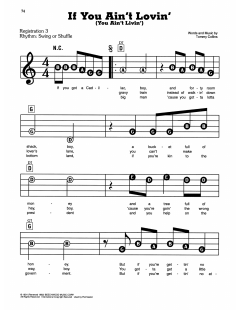 If You Ain't Lovin' (You Ain't Livin') von Tommy Collins (Download) 