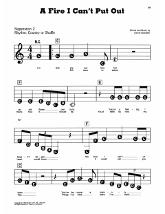 A Fire I Can't Put Out von George Strait (Download) 