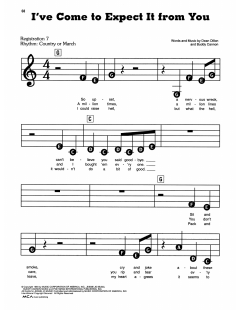 I've Come To Expect It From You von Dean Dillon (Download) 