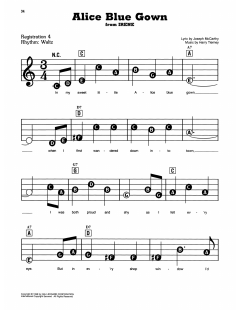 Alice Blue Gown von Edith Day (Download) 