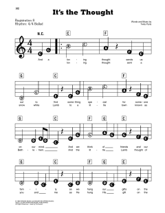 It's The Thought von Twila Paris (Download) 