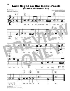 Last Night On The Back Porch von Lew Brown (Download) 