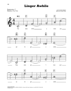 Linger Awhile von Harry Owens (Download) 