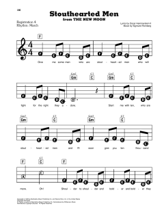 Stouthearted Men von Sigmund Romberg (Download) 