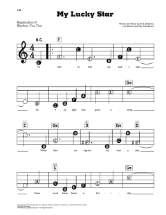 My Lucky Star von Ray Henderson (Download) 