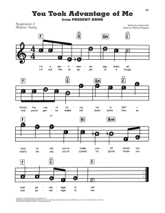 You Took Advantage Of Me von Lorenz Hart (Download) 