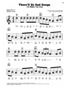 There'll Be Sad Songs (To Make You Cry) von Billy Ocean (Download) 