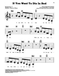 If You Want To Die In Bed von Alain Boublil (Download) 