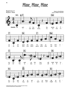 Mine, Mine, Mine von Alan Menken (Download) 